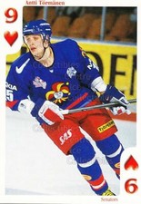 1999-00 Finnish Cardset Aces High Playing Card #47 Antti Tormanen