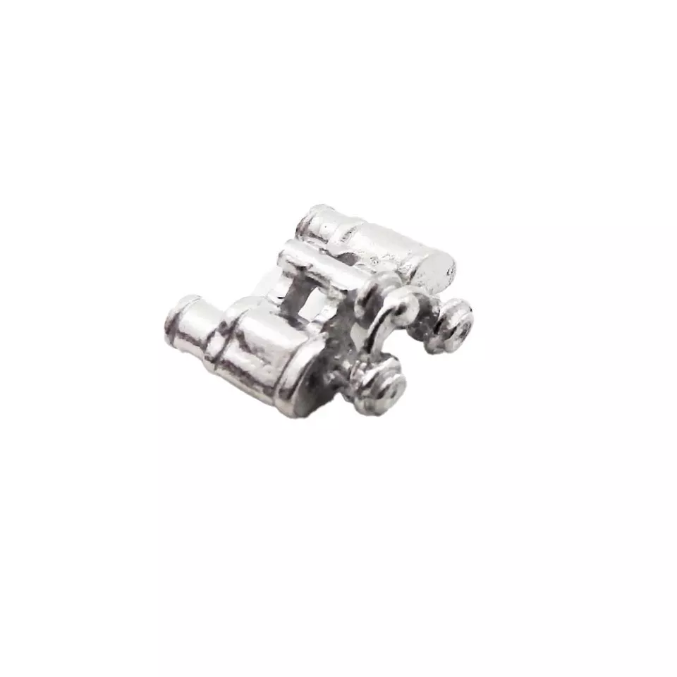 Casa Delle Bambole Binocolo Miniatura 1:12 Scala Metallo Accessorio - Immagine 1 di 1