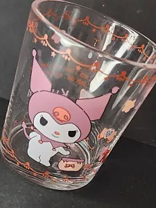 Sanrio Characters Kuromi 12 Oz Glass Cup Drink NEW Ships From USA - Picture 1 of 2