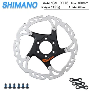 Shimano SLX SM RT76 Disc Brake Rotor 6 Bolt 160mm MTB Bike Rotor Bolts - Picture 1 of 2
