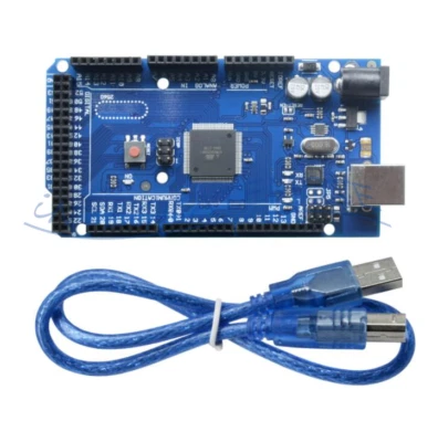 Módulo MEGA 2560 R3 ATMEGA16U2 ATMEGA2560-16AU + Cable USB para Arduino