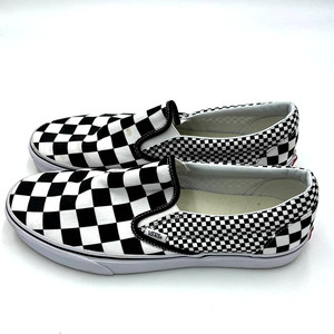 checkerboard slip on vans sale