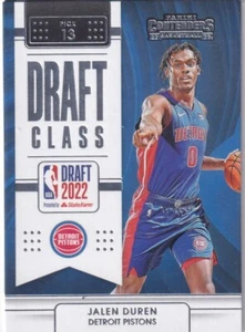 Panini 2022-23 NBA Contenders Baloncesto No 18 Jalen Duren Draft Clase Novato - Imagen 1 de 2