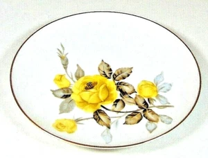 Cotillion Yellow Rose By Sango Bread & Butter / Dessert Plate Ended 1950 6 1/4" - Picture 1 of 2