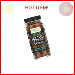 Condimento Harissa orgánico Frontier Co-op, botella de 1,9 onzas, calor africano N. con - Imagen 1 de 2