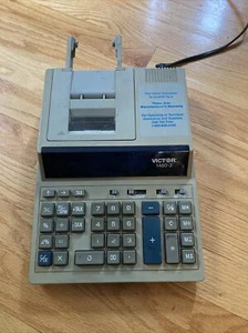 Victor 1460-3 Calculator Comes With Paper Calculates And Displays Properly Clean - Picture 1 of 3