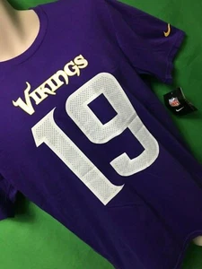 NFL Minnesota Vikings Adam Thielen #19 T-Shirt Youth Medium NWT - Picture 1 of 7