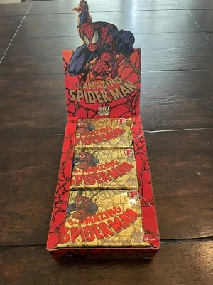 (1) Unopened Pack 1994 Fleer Marvel The Amazing Spiderman 1st Edition - Image 1 of 4