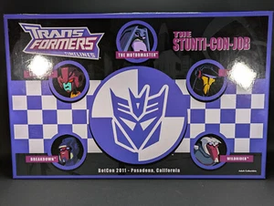 Transformers Botcon The Stunticon Job complete 2011 Animated Timelines FunPub - Picture 1 of 4