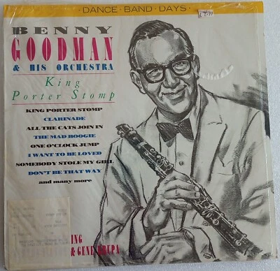BENNY GOODMAN "KING PORTER STOMP" VINYL LP GERMAN DBD 02 - Image 1 of 4