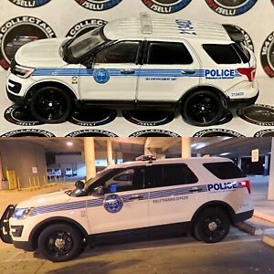 1/64 Greenlight 2016 Ford Explorer Custom Miami Police DUI Enforcement Unit