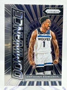 ANTHONY EDWARDS 2023-24 Panini Prizm Basketball #15 Dominance Insert - Picture 1 of 2