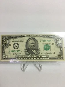 1977 $50 Dollar star note - Picture 1 of 2