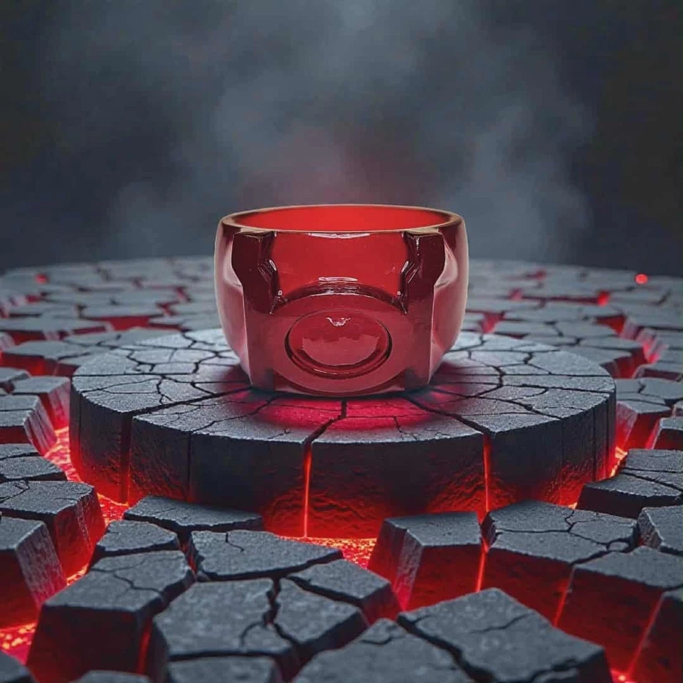 Anillo Linterna Roja - UAB Personalizado Foto 1 de 1