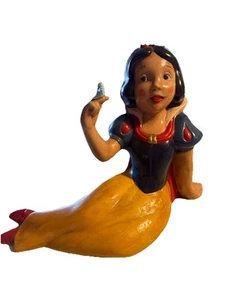 Vintage Disney Prod. 9 1/2" Ceramic Hand Painted Snow White & 7 Dwarves Set - Picture 1 of 18