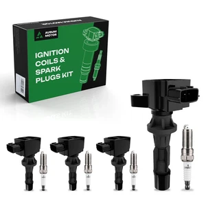 4x Ignition Coil & 4x Iridium Spark Plug Kits for Mazda CX-7 2010-2012 90083 - Bild 1 von 7