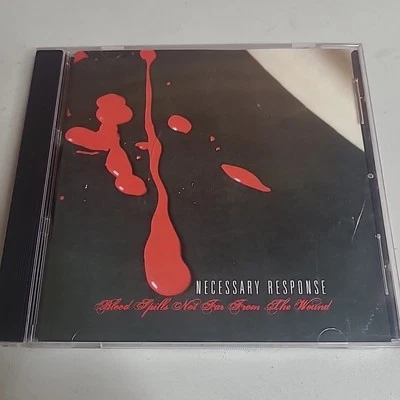  Necessary Response - Blood Spills Not Far From The Wound CD Industrial - Image 1 of 4