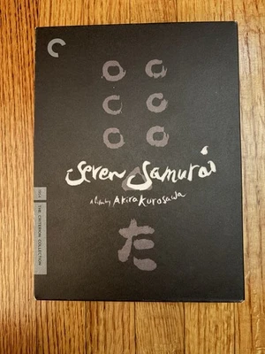 Seven Samurai (Criterion Collection) (DVD, 1954) Akira Kurosawa, Toshiro Mifune Foto 1 de 4