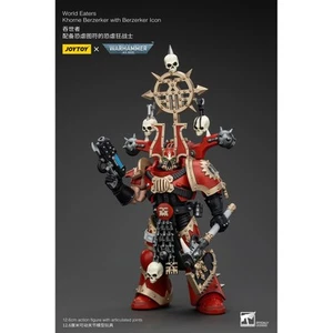 JoyToy Chaos Space Marines - World Eaters Khorne Berzerker with Berzerker lcon 1 - Imagen 1 de 7