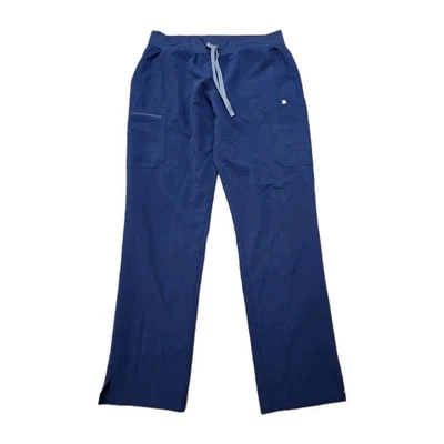 Pantalones Médicos FIGS Mujeres Yola Yoga Cintura Medianos Altos Grandes/T Azul Marino W22SW2023T Foto 1 de 4
