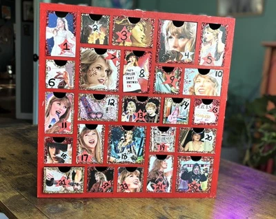 Handmade Taylor Swift Advent Calendar – One-of-a-Kind Collectible - Image 1 of 4