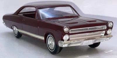 AMT 1966 Mercury COMET Cyclone Promo 1/25 RARE COLOR Burgundy Metallic VF-XLNT - Image 1 of 4