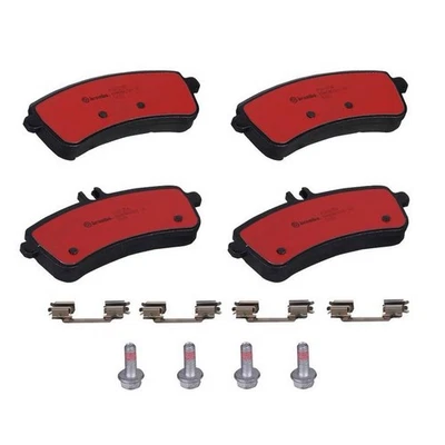 Brembo Rear Ceramic Brake Pads Fits 2015-2021 Mercedes-Benz S63 AMG 4 Pc P50125N Foto 1 de 4