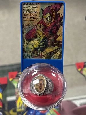 Anillo de metal coleccionable Marvel Flickers serie 2004 1 anillo #6 usado Foto 1 de 4