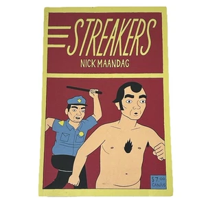 Streakers Comic Book by Nick Maandag Adult Mens Reading Funny Gag Gift Cartoon - Bild 1 von 6