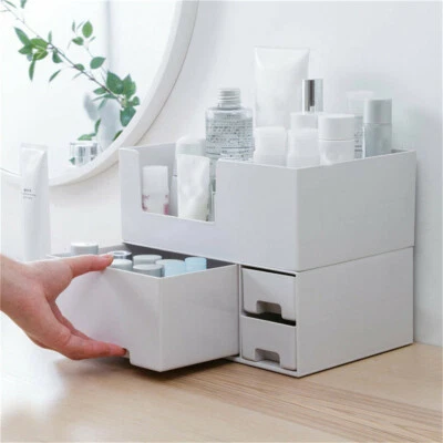 Jewellery Makeup Organiser Storage Display Stand Drawer Holder Case Box New - Image 1 of 4