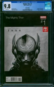 Mighty Thor #1 🌟 CGC 9.8 🌟 HIP HOP VARIANT Deodato Jane Foster Comic 2016 - Picture 1 of 2