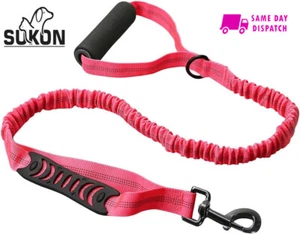 Rope Dog Leash Puppy Large Leads Nylon Soft Walking Reflective Braided - Picture 1 of 18