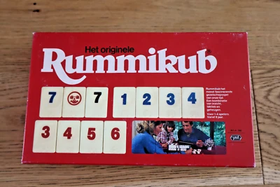 GOLIATH RUMMIKUB GAME SMALL/TRAVEL EDITION GERMAN BUT ENGLISH INSTRUCTIONS INCLU - Image 1 of 4