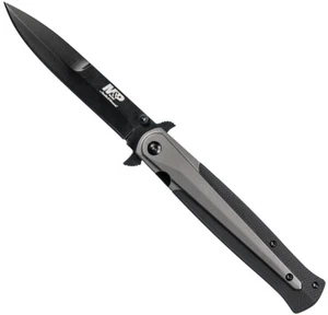 Cuchillo aleta plegable con daga Smith & Wesson MP301 M&P 4" 1085898 - Imagen 1 de 2