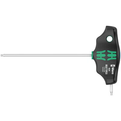Wera 05023330001 454 T-Handle Hexagon Screwdriver Hex-Plus 2 x 100mm - Image 1 of 2