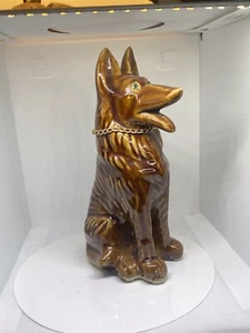 Vintage Ceramic German Shepherd Dog Figurine - Picture 1 of 3