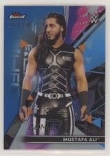 2021 Topps Finest WWE Blue Refractor /150 Mustafa Ali #23
