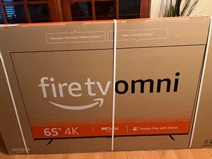 Amazon Fire TV 65" Omni Series 4K UHD! Smart TV Hands-Free! New Factory Sealed! - Picture 1 of 4