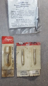 Lot of 4 Soldering Tips Ungar PL113, #7155 & Hexacon J524X - Picture 1 of 11