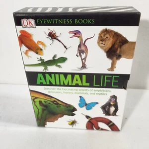 Animal Life DK Augenzeugen Bücher Box Set mit fünf Bänden (Reptil, Säugetier, Dino - Bild 1 von 10
