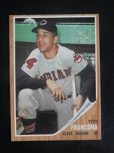 1962 Topps Baseball Card #97 Tito Francona (NM) - Picture 1 of 2