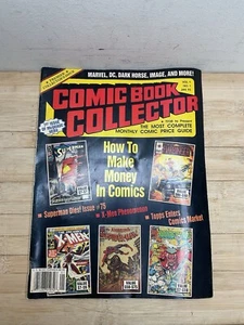 Comic Book Collector Magazine Vol 1 No 1 Jan 93 Premier Collector's Issue B3 - Foto 1 di 5
