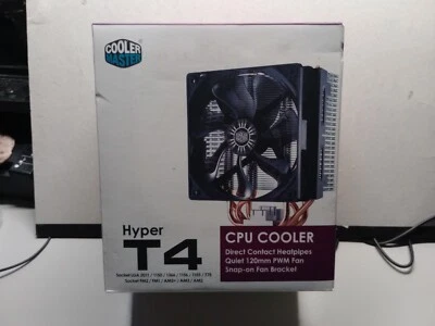 Cooler Master HYPER T4 CPU Cooler RR-T4-18PK-R1 New in Box SEALED - Image 1 of 4