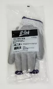 Guanti PIP G-Tek PolyKor 16-150 X-Piccola Impugnatura in Poliuretano ANSI A2 Nuovi Sigillati - Foto 1 di 7