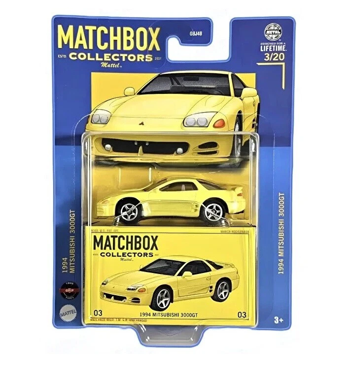 MATCHBOX COLLECTORS 1994 MITSUBISHI 3000GT 3/20 HVW18 - Image 1 of 1