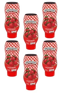 Smucker's Squeeze Strawberry Fruit Spread - 6 Pack, 20 Ounces Each - Picture 1 of 24