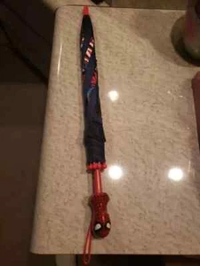 Marvel Spiderman boys/ childrens Umbrella 2002 new without tags - Picture 1 of 4