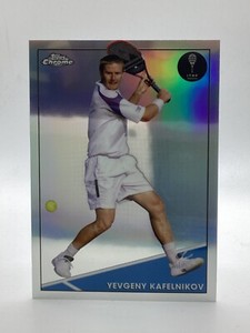 TOPPS TENNIS CHROME 2021 YEVGENY KAFELNIKOV REFRACTOR