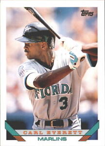 1993 Topps Traded Baseball Card #74T Carl Everett