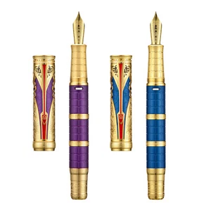 New Colour! Hongdian D5 Qin Piston Fountain Pen Dynasty Series EF/F Retro Pen - Picture 1 of 14